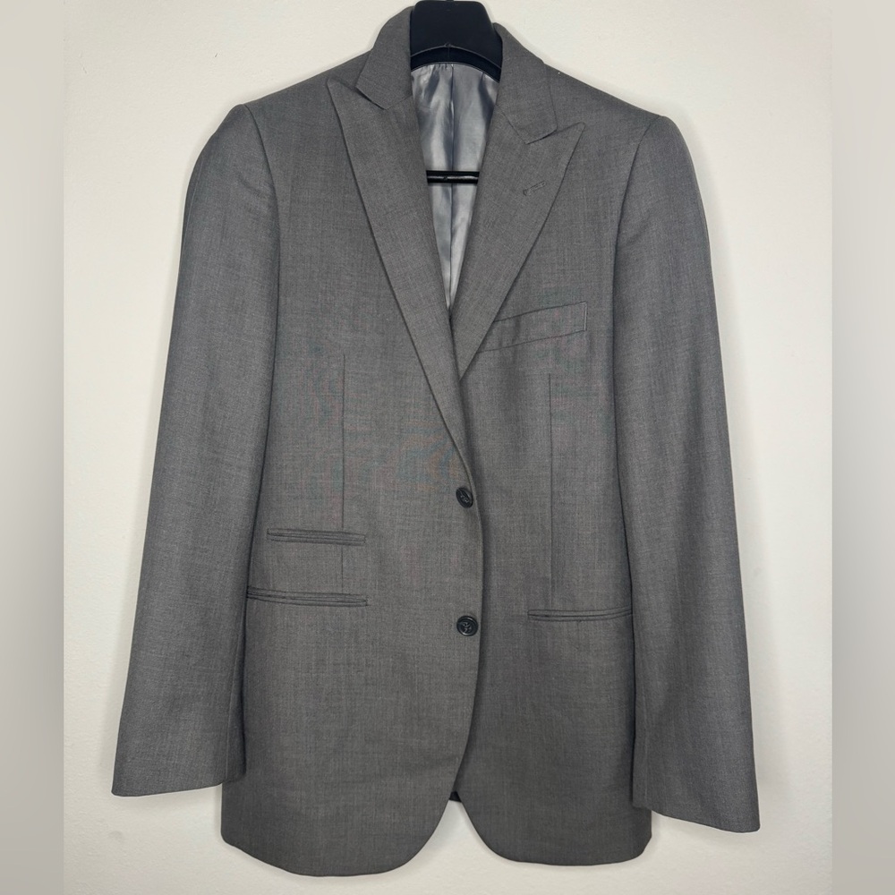 J Ferrar Mens Medium Slim Fit Polyester Suit Jacket
